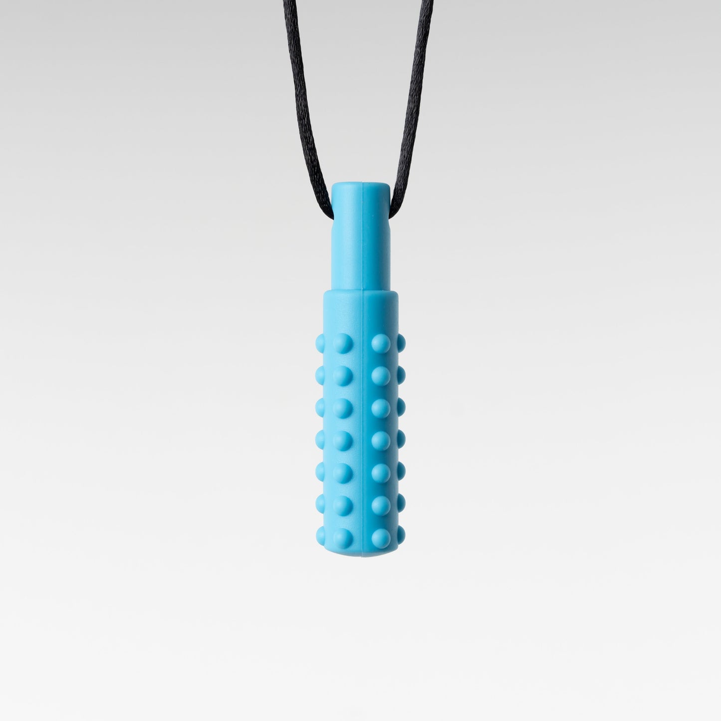 Blue Tactile Sensory Chew Pendent