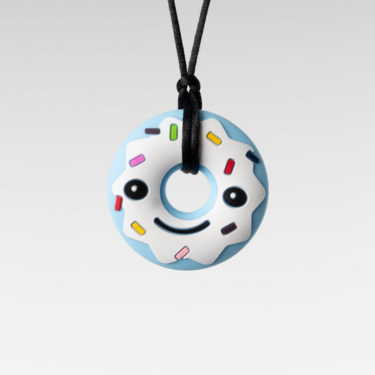 Donut Pendant Oral Motor Sensory Chew Necklace