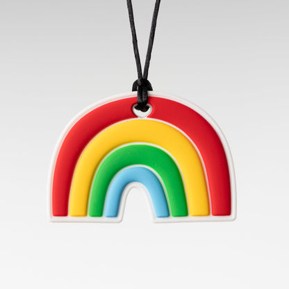 Rainbow Coloured Rainbow Shape Necklace