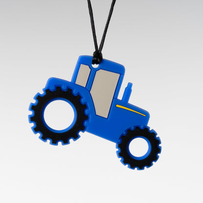 Tractor Sensory Chew Necklace