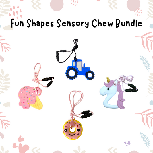 Fun Shapes Sensory Chew Bundle